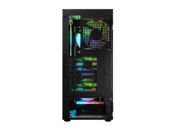 Logic PORTOS ARGB MINIDI USB 3.0 kotelo musta