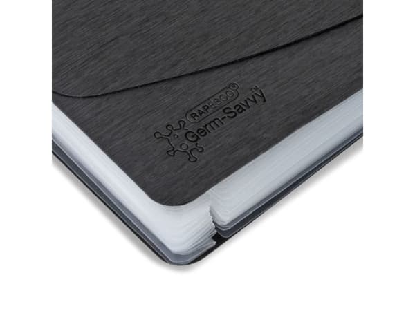 RAPESCO® A4 13-roms sort ekspanderende fil