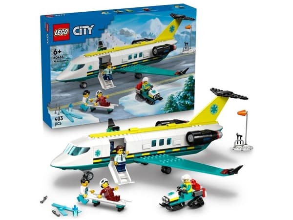 LEGO City 60465 Luftambulansefly