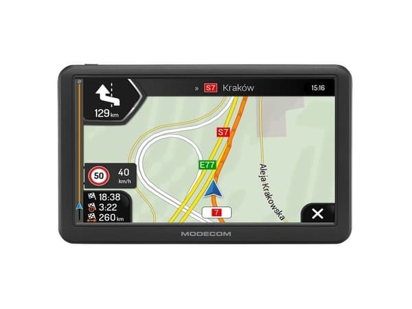 MODECOM FreeWAY CX 7.0 PLUS iGO lastebilnavigasjon (Europa årlig oppdatering)
