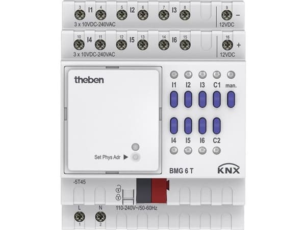 KNX binär ingång 6F.BMG6T REG