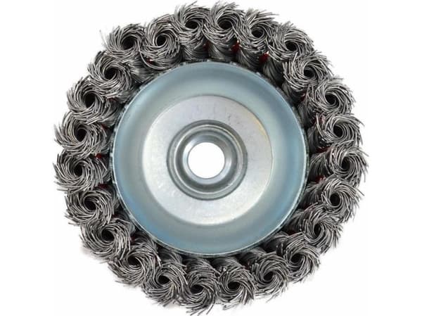 AWTools AWTOOLS END BRUSH 100mm/TWISTED WIRE/M14 THREAD