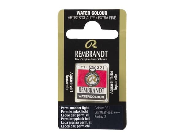 Rembrandt vattenfärg Pan Permanent Madder Light 321