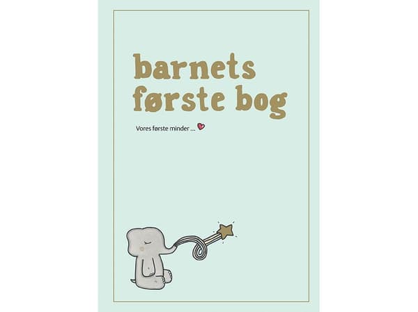Barnets första bok - GRÖN | Simone Thorup Eriksen | Språk: Danska