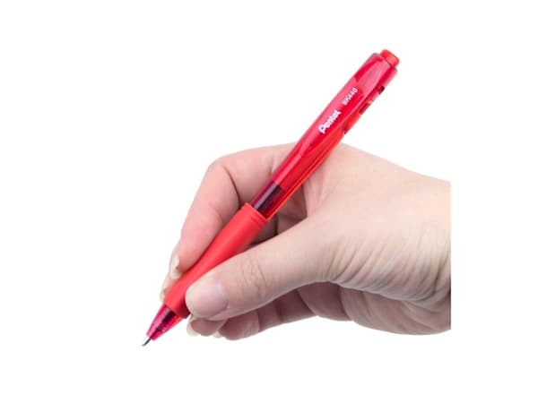 Pentel WOW! BK440 - Kulepenn - rød - oljebasert blekk - 1 mm - medium - retraktil