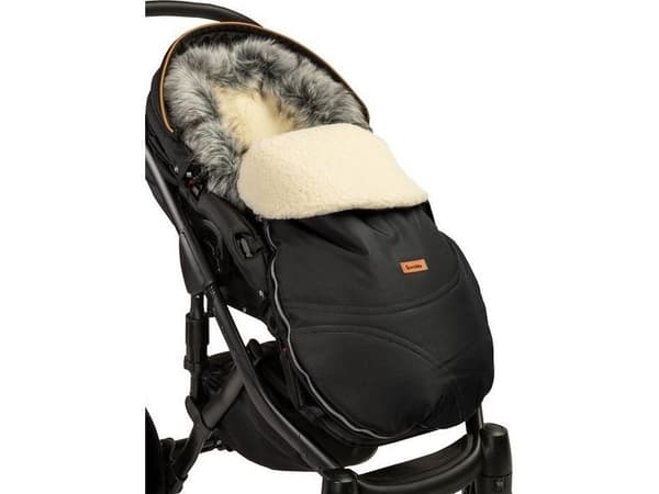 Sensillo ESKIMO SOVEPOSE SVART / ULL 100 X 46