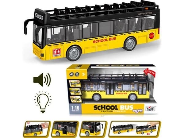Woopie Bus valoilla ja avattavilla ovilla Lumarkolta!