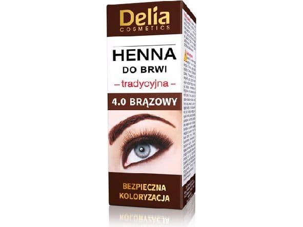 DELIA henna til bryn 4.0 Brown &