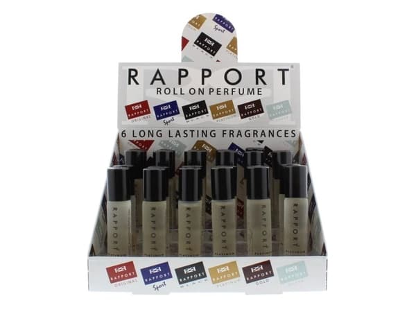 Blase Set Eden Classic Rapport Silver Eau De Parfum for menn, 24 stk x 10 ml
