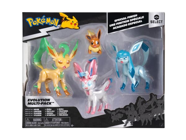 Figur Ancersa de rosa collec POKEMON SELECT EEVEELUTION MULTIPACK