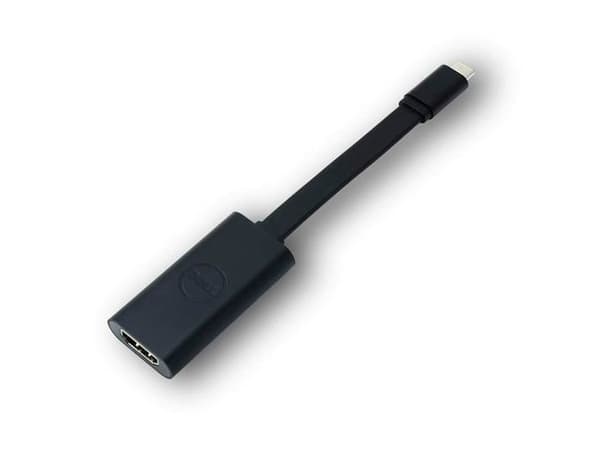 Dell - Ekstern videoadapter - USB-C - HDMI - svart