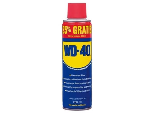 WD-40 multifunksjonsspray 250 ml (OEM)