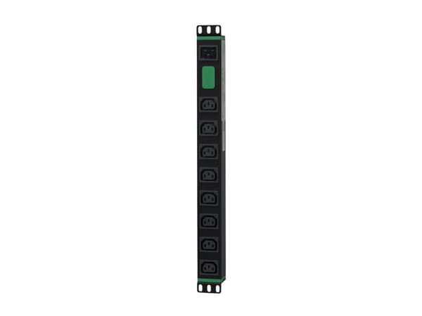 APC Easy Rack PDU Basic horizontal 1-phase 3.7 kW 230 V 16 A 8 x C13 sockets IEC60320 C20 input