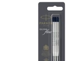 Refill Parker QuinkFlow Ballpen, medium, sort, pakke a 3 stk.