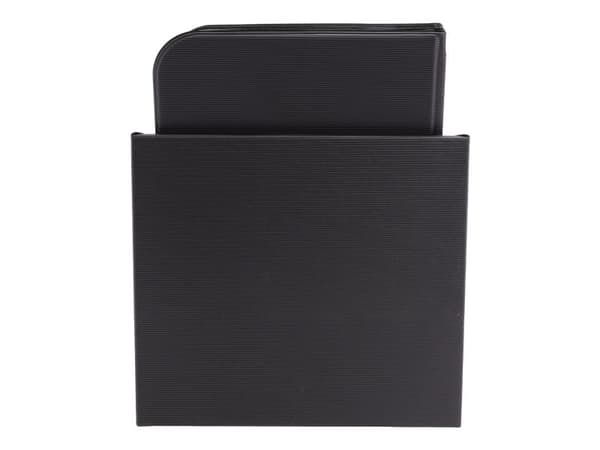 Securit® A4 ESSENTIAL boks med 10 menuomslag, sort
