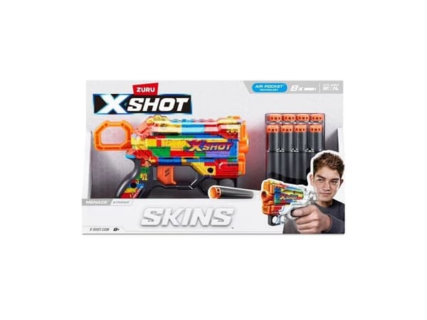 SKINS MENACE Launcher (8 piler) Striper-mønster