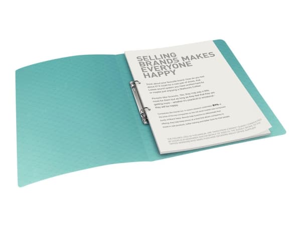 Esselte Colour'Ice - Ringpärm - för A4 - kapacitet: 140 ark - blå