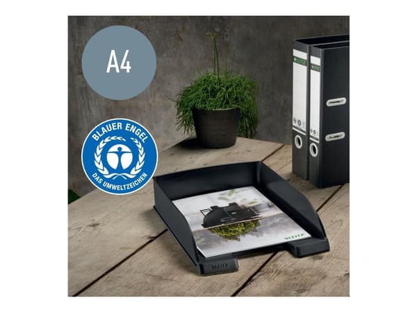 Leitz Recycle - Brevbakke - for A4 (210 x 297 mm) - svart