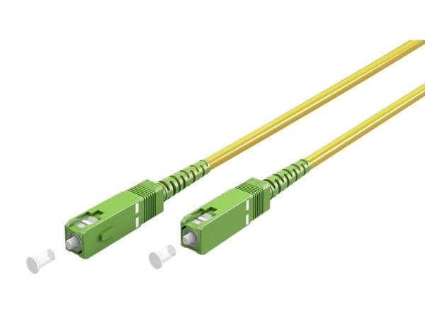 Goobay 59643, 15 m, FTTH, OS2, SC, SC