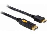 Delock - Adapterkabel - DisplayPort hane till HDMI hane