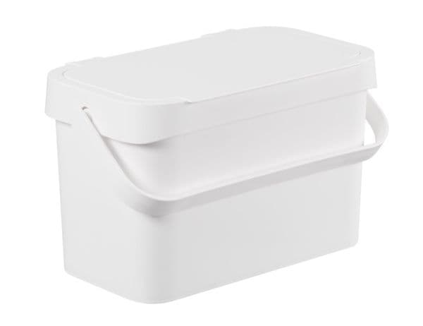 Smartstore bioavfallsbehållare vit 5 l