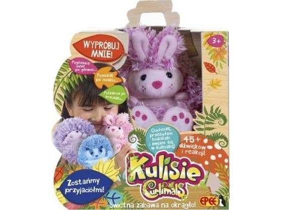 EPEE gosedjur – interaktiv plush, rosa kanin 9426
