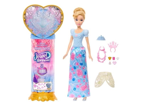 Disney Princess motedukke Reveal Cinderella
