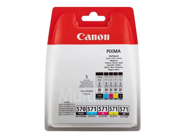 Canon PGI-570BK / CLI-571 BK/C/M/Y bläckpatron multipack