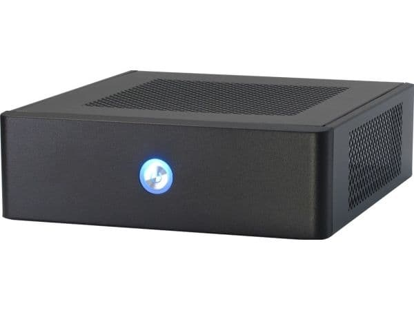 Inter-Tech ITX-601, Työpöytä, PC, Musta, ITX, Koti /Toimisto, CE
