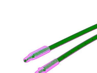Fiber S/M M4 760mm E32-TC200 - 2m 182801