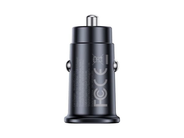 Baseus GoTrip 2x USB-C bil-lader 3,5 A (6932172687243)
