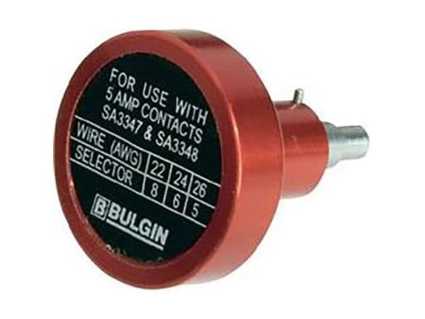 Bulgin 14025/5AMP rundkontakt 1 stk