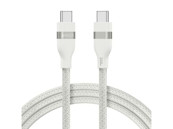 Anker A82E2, 1,8 m, USB C, USB C, USB 2.0, 0,48 Gbit/sek, Vit