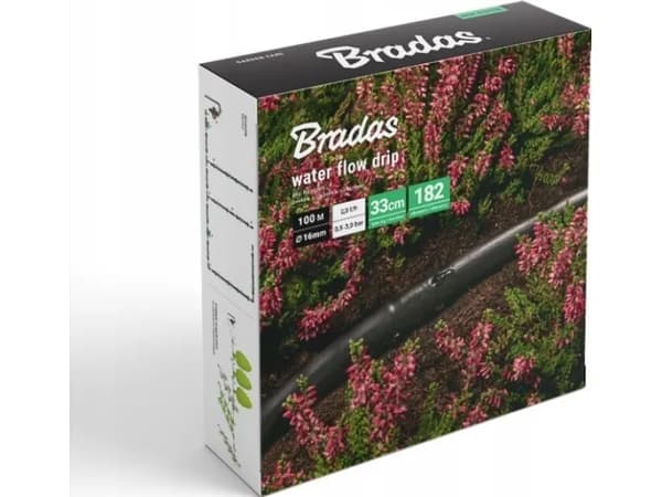 Droppbevattningsslang-set 100 meter