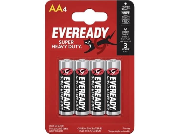 Eveready SHD AA-batteri sink-kull 1,5 V (4 stk)