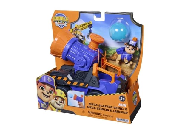 Rubble & Crew Mix's Mega Blaster Vehicle