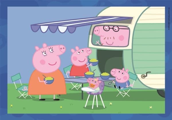 Puslespill 4-i-1 Peppa Pig 2026