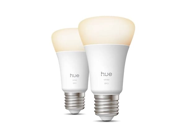 Philips Hue W 810 A60 2P EU, E27, 7 W, varm-hvit til kald-hvit, Bluetooth