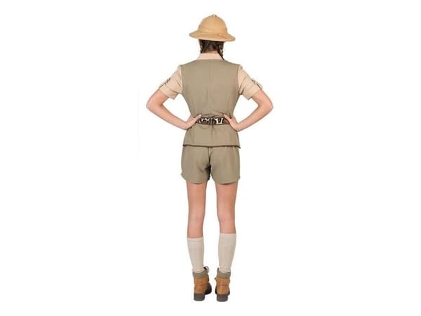 Safari damkostym