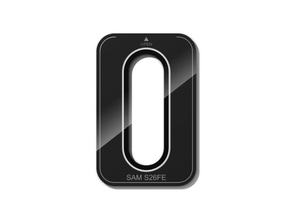 Tech-Protect Camring Fit+ Tempered Glass Camera Screen Protector for Samsung Galaxy S26 FE