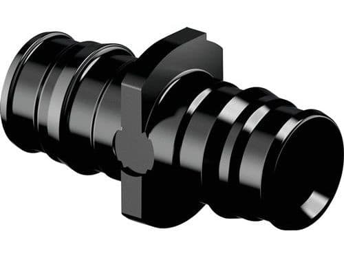 Uponor Q&E samlenippel 16-16 - PPSU, husk ringe, 2 x vvs nr. 045338216