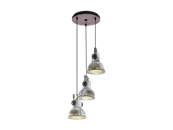 EGLO BARNSTAPLE kluster 3L antikbrun