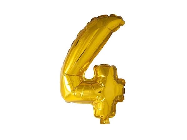 Gull ballonger, 102 cm