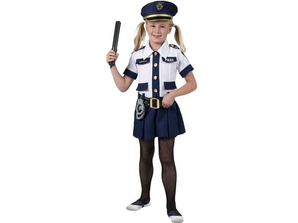 Poliisin puku, tyttö