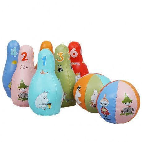 Muminfamiljen bowling set