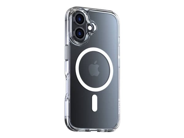 Torras Diamond-Mag Series-fodral för iPhone 16 Plus (Transparent)