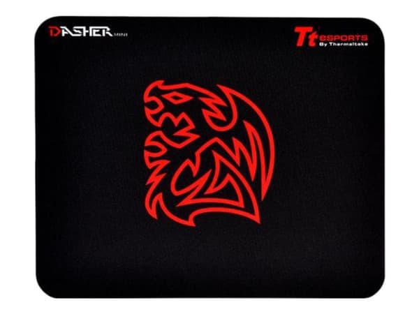 Tt eSPORTS DASHER - Musematte - gaming - mini - svart