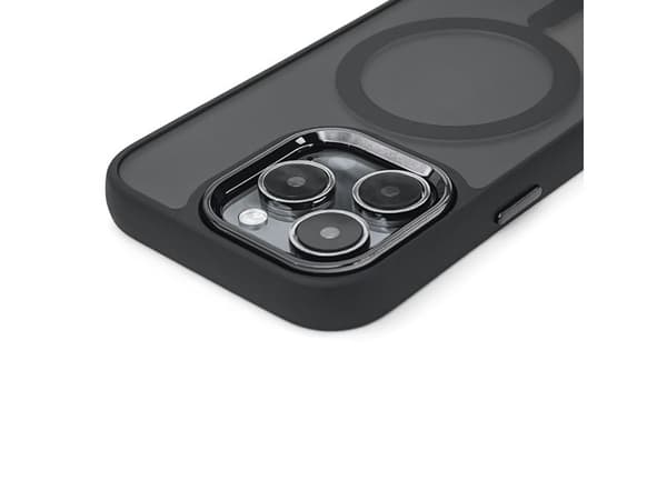 Magnetisk MagSafe iPhone 16 Pro-skydd - sort
