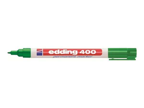 edding 400 - Markering - permanent - grön - 1 mm