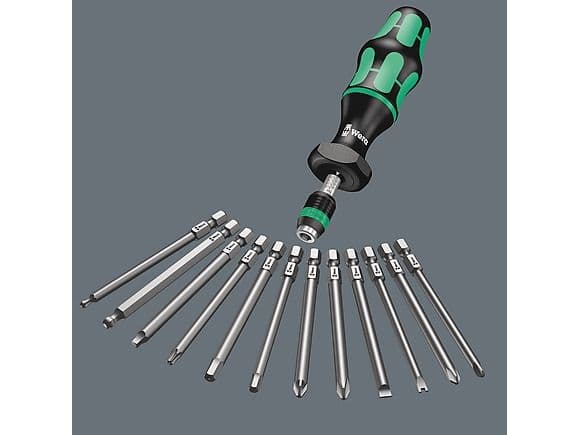 Wera 05059293001, Plast, Sort, Grønn, Sort